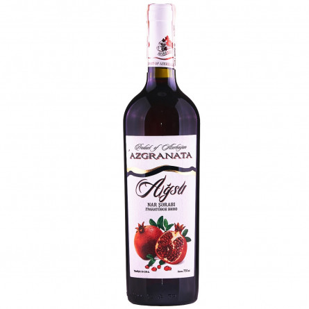 Вино Az-Granata Agsu червоне напівсолодке 12% 0,75л