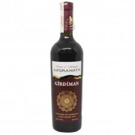 Вино Azgranata Girdiman червоне напівсолодке 10-13% 0,75л