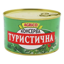 Консерва Agrico Туристическая мясная 400г mini slide 1