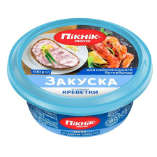 Закуска Пікнік меню зі смаком креветки 100г mini slide 1