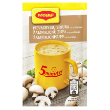 Суп Maggi из шампиньонов с гренками быстрого приготовления 14г mini slide 1