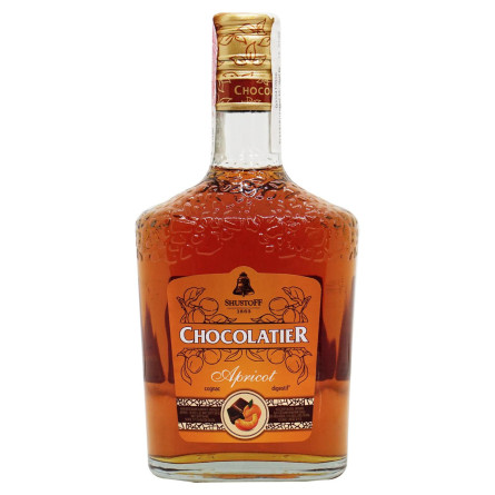 Напій алкогольний Шустов Шоколат'є Шоколад та Абрикос 30% 0,5л slide 1