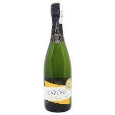 Вино ігристе Chateau Cazeau Cremant de Bordeaux AOC біле сухе 12% 0,75л mini slide 1
