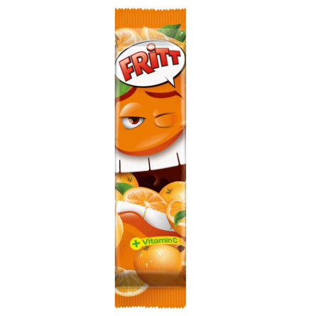 Конфеты Fritt жевательные со вкусом апельсина 70г