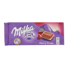 Шоколад Milka Cherry Creme молочний 100г mini slide 1
