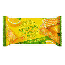 Вафлі Roshen Wafers Lemon Cream 216г mini slide 1