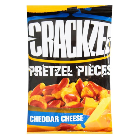 Крендели Crackzel со вкусом сыра Чеддер 65г slide 1