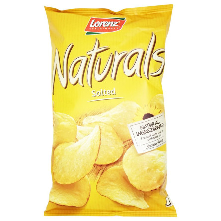 Чипсы картофельные Naturals с солью 100г slide 1