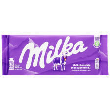 Шоколад Milka молочний 100г mini slide 1