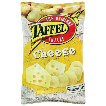 Чіпси Taffel картопляні зі смаком сиру 130г slide 1
