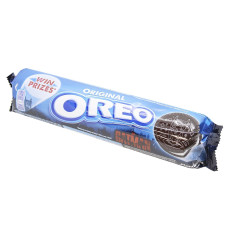 Печенье Oreo с какао и кремовой ванильной начинкой 154г mini slide 1