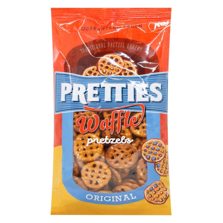 Кренделі Pretties Waffle з сіллю 255г