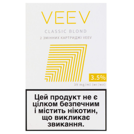 Картридж сменный Veev Classic Blond 3,5% slide 1