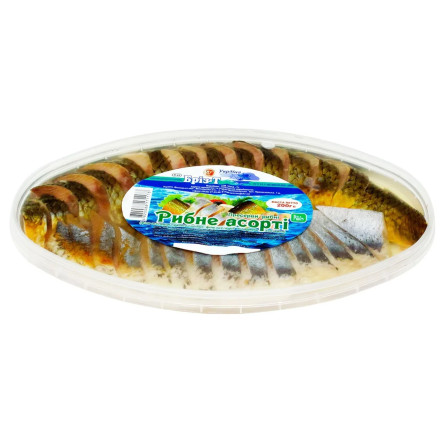Асорті рибне Бріз-Т філе оселедця пряного посолу та холодного копчення 200г