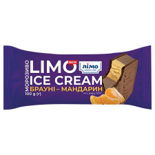 Морозиво Лімо Ice Cream брауні-мандарин брикет 100г mini slide 1
