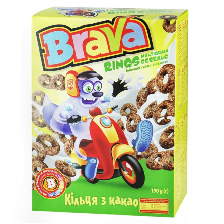 Кольца Brava с какао 190г slide 1