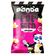 Попкорн Panda зі смаком крабу 70г mini slide 1
