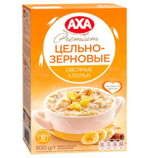 Пластівці вівсяні AXA цільнозернові 500г mini slide 1