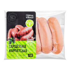 Сарделька Родинна ковбаска Карпатська 400г mini slide 1