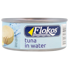 Тунец Flokos в собственном соку 160г mini slide 1