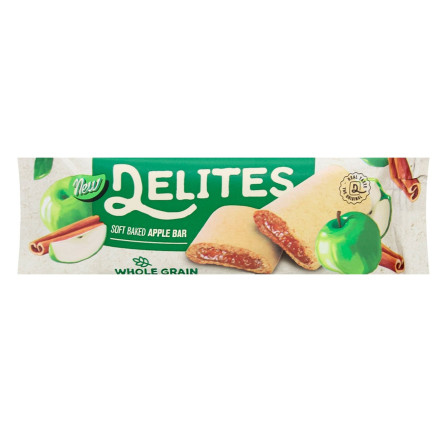 Печиво Delites батончик з яблучною начинкою 25г slide 1