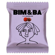 Драже Bim&amp;amp;amp;amp;Ba ChocoMarmalade мармелад в глазурі 40г mini slide 1
