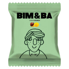 Драже Bim&amp;amp;amp;amp;Ba ChocoCrunch зернові кульки в глазурі та різнокольоровій оболонці 40г mini slide 1