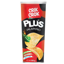 Чіпси Crik Crok халапеньйо 100г mini slide 1
