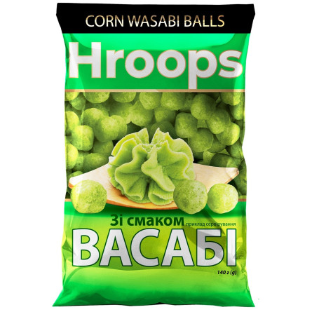 Изделия фигурные Hroops со вкусом васаби 140г