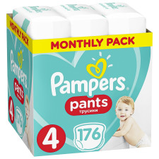 Трусики Pampers 4 176шт mini slide 1