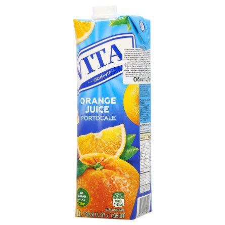 Сок Vita апельсиновый 1л
