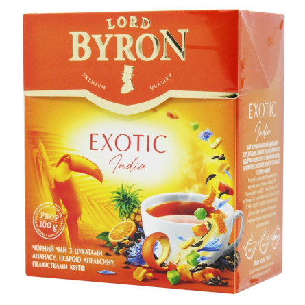 Чай чорний Lord Byron Exotic 100г