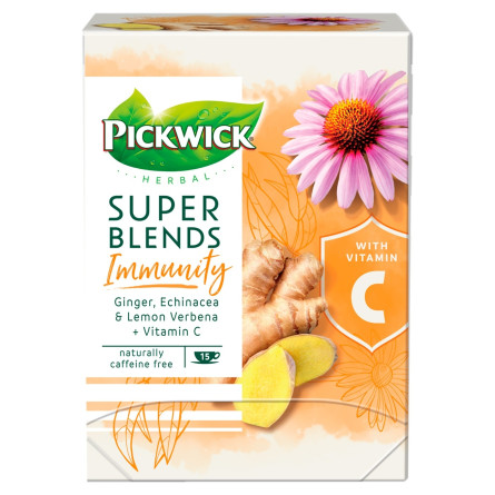 Чай травяной Pickwick Super Blends Immunity 15х1,5г