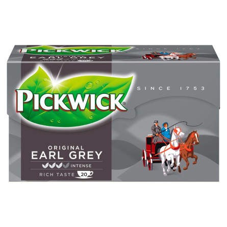 Чай чорний Pickwick Earl Grey з бергамотом 20х2г