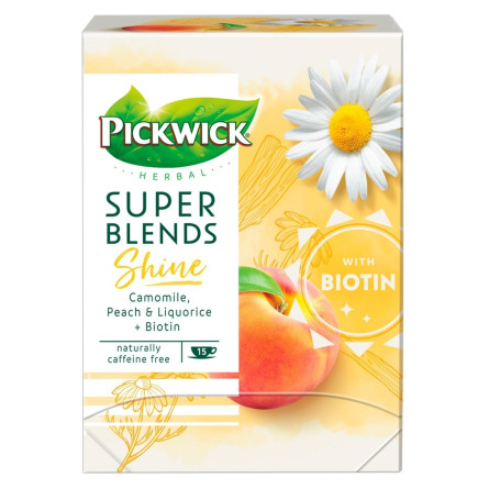 Чай трав'яний Pickwick Super Blends Shine 15х1,5г