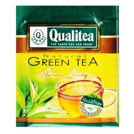 Чай зеленый Qualitea Green Tea с имбирем медом и лимоном 2г