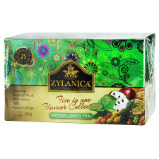 Чай зелений Zylanica 5 смаків 25шт*2г mini slide 1