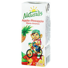 Нектар Naturalis Яблуко-ананас 200мл mini slide 1