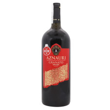 Вино Aznauri Granato Valley червоне напівсолодке 9-13% 1,5л mini slide 1