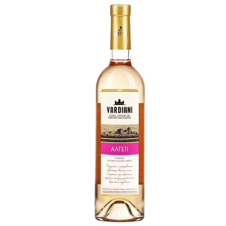 Вино Vardiani Алгеті рожеве напівсолодке 9-13% 0,75л slide 1