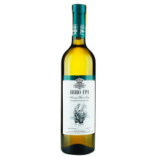 Вино Білозерські вина Піно Грі біле сухе 9,5-14% 0,75л mini slide 1