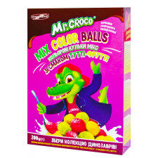 Кульки Золоте Зерно Mix Color Balls зі смаком Тутті-фрутті 200г mini slide 1
