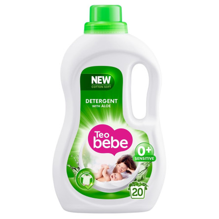 Гель для прання дитячих речей Teo Bebe Aloe 1,1 л