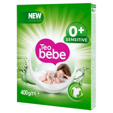 Порошок пральний Teo Bebe Green для дитячих речей 0,4кг mini slide 1