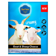 Сир Goat Farm з козячого та овечого молока нарізка 100г mini slide 1