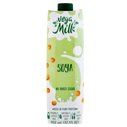 Напій соєвий Vega Milk 0,95л