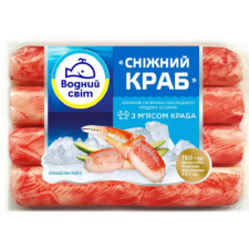Крабові палочки Водний Світ Сніжний краб охолоджені 150г mini slide 1
