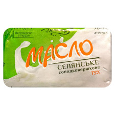 Масло Селянське 73% Драгомир 200г mini slide 1