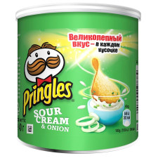 Чіпси Pringles сметана-цибуля 40г mini slide 1