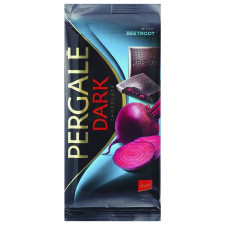 Шоколад чорний Pergale зі шматочками буряку 100г mini slide 1